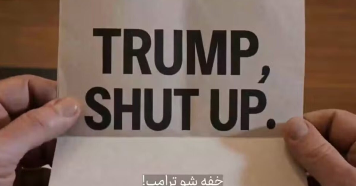 ‘cale-a-boca’:-em-video-de-ia,-ira-ironiza-trump-sobre-cessar-fogo;-veja