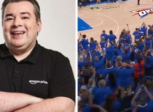 ‘eu-quero-gozar’,-grita-romulo-mendonca-ao-vivo-na-tv-por-titulo-do-thunder-na-nba