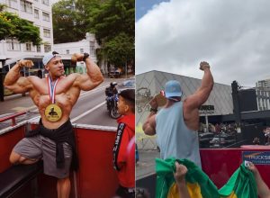 campeao-no-mr.-olympia-2025,-ramon-dino-desfila-em-carro-aberto-em-sp