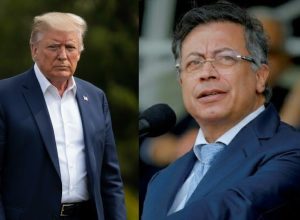 trump-e-petro-tem-primeira-conversa-telefonica,-em-meio-a-ameacas-dos-eua